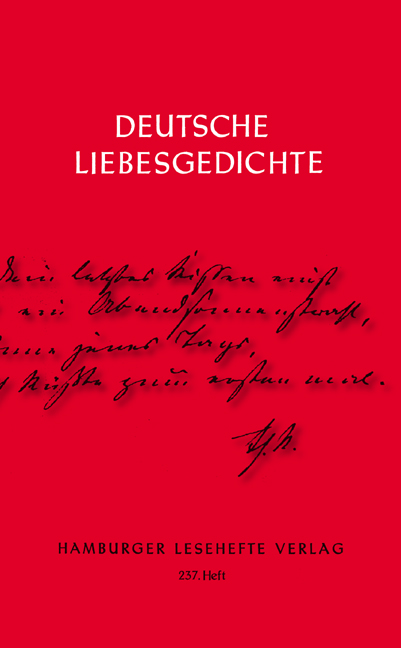 Deutsche Liebesgedichte