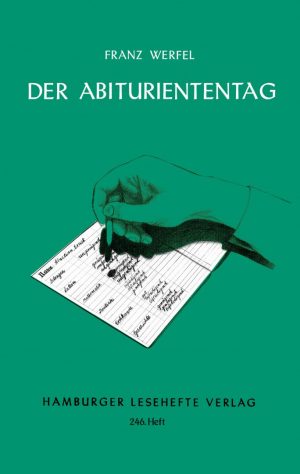 Werfel, Franz: Der Abituriententag