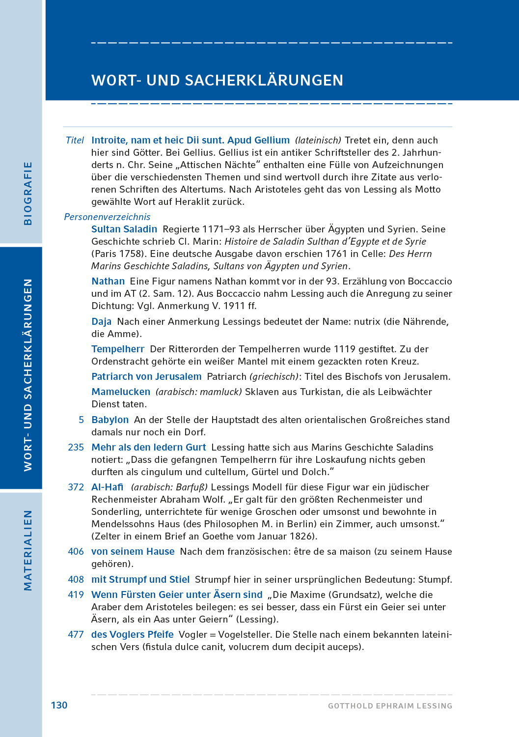 Lessing, Gotthold Ephraim: Nathan der Weise. HL PLUS – Bild 7