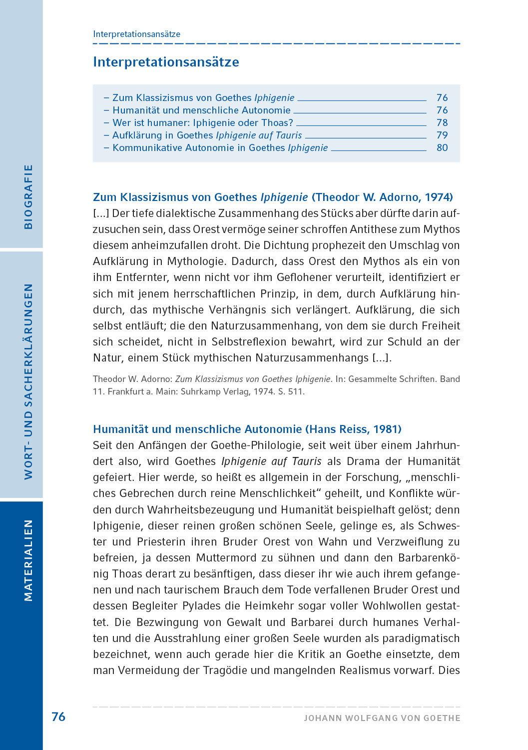 Goethe, Johann Wolfgang v.: Iphigenie auf Tauris. HL PLUS – Bild 10