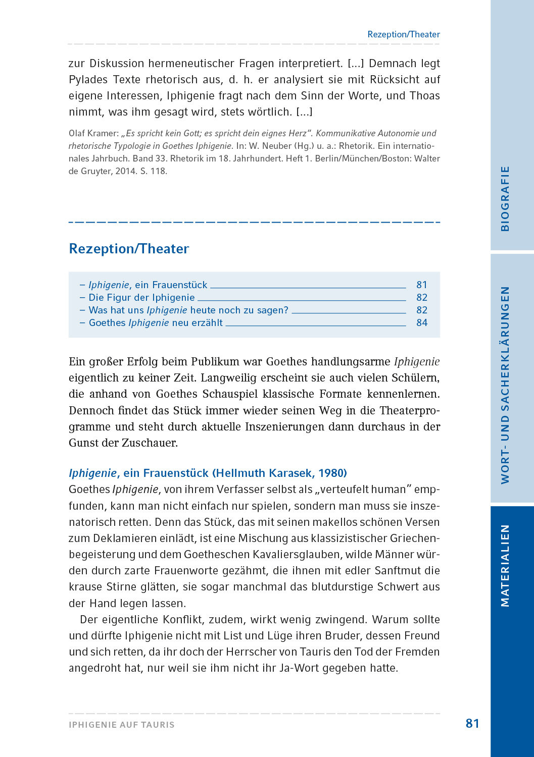 Goethe, Johann Wolfgang v.: Iphigenie auf Tauris. HL PLUS – Bild 11