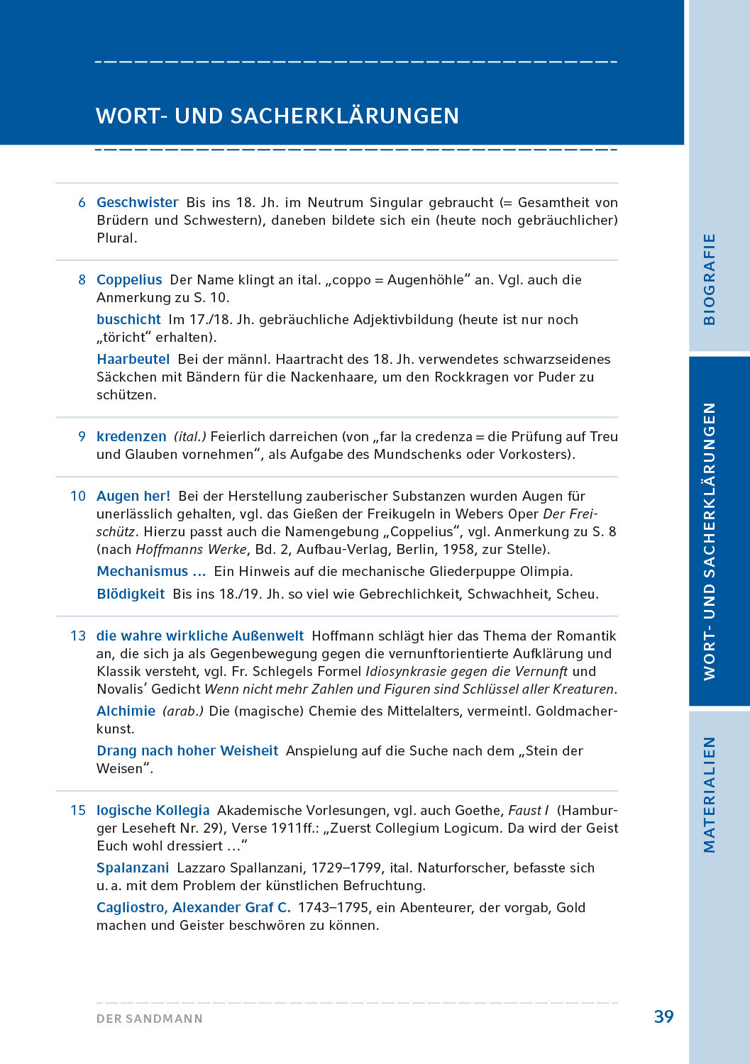 Hoffmann, E. T. A.: Der Sandmann. HL PLUS – Bild 6