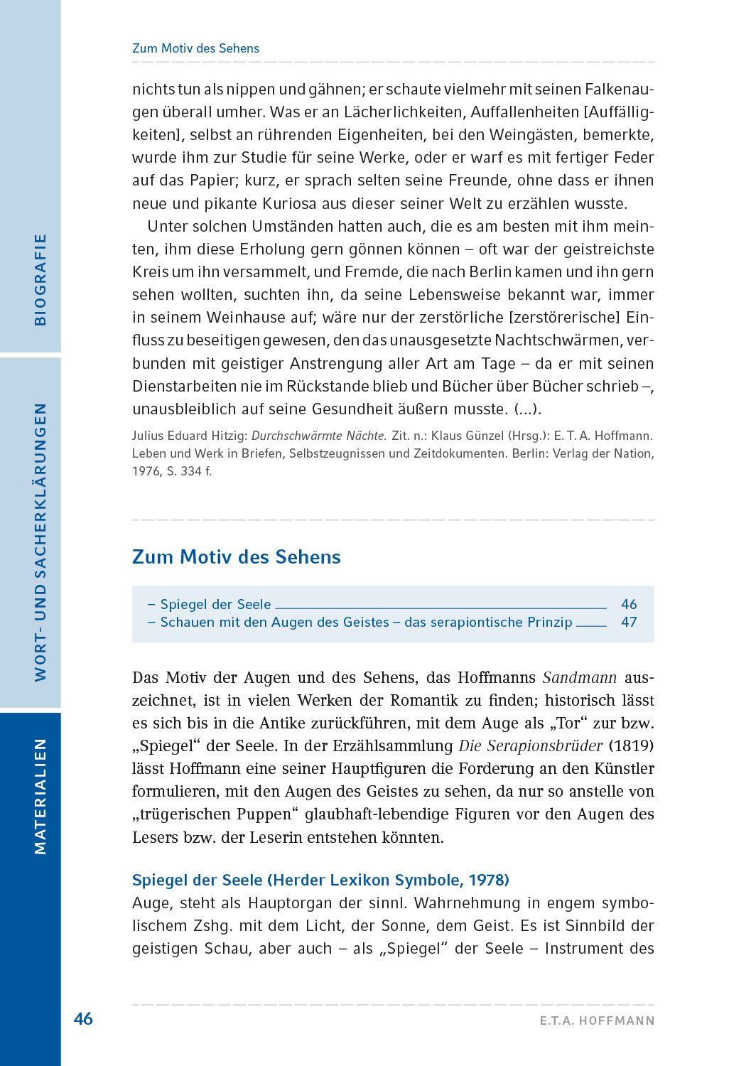 Hoffmann, E. T. A.: Der Sandmann. HL PLUS – Bild 8