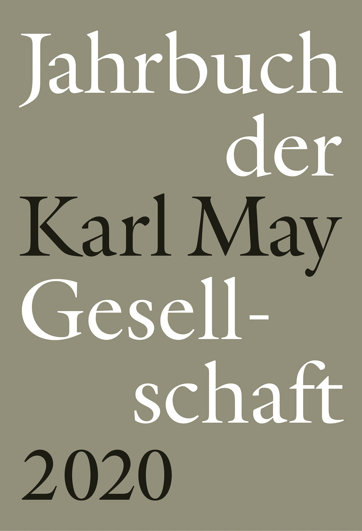 Jahrbuch der Karl-May-Gesellschaft 2020
