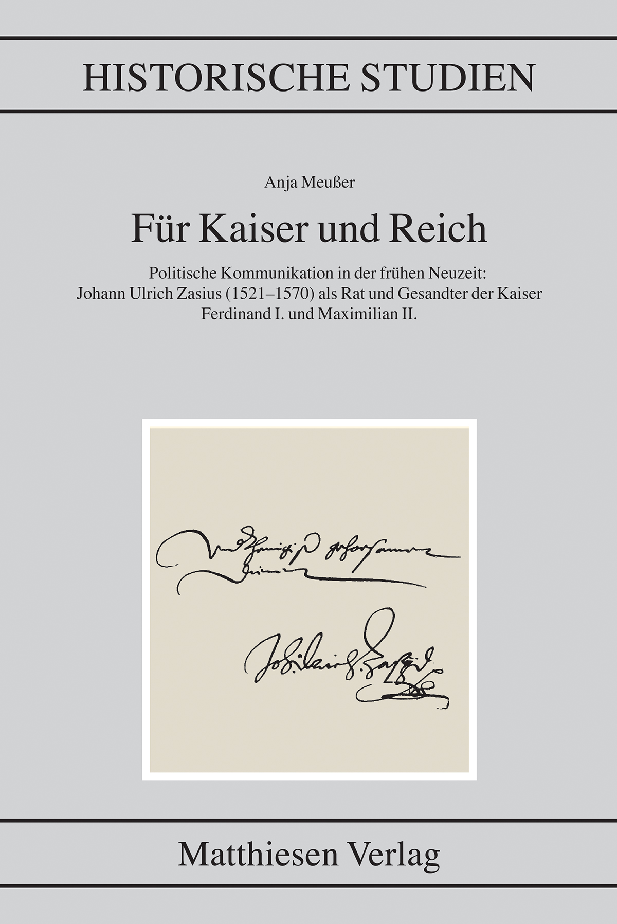 Meußer, Anja: Für Kaiser und Reich
