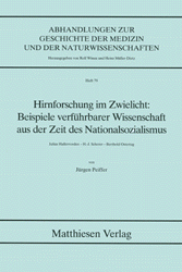 Peiffer, Jürgen: Hirnforschung im Zwielicht