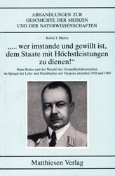 Maitra, Robin T.: "... wer imstande und gewillt ist, dem Staate mit Höchstleistungen zu dienen!"