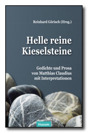 Helle reine Kieselsteine