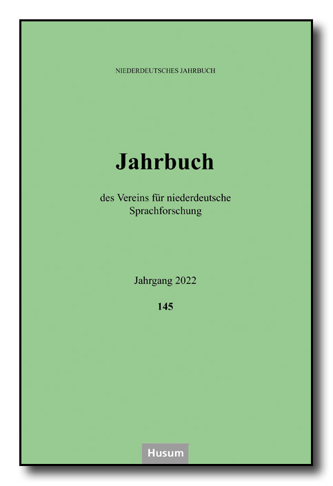 Niederdeutsches Jahrbuch, Bd. 145 (2022)
