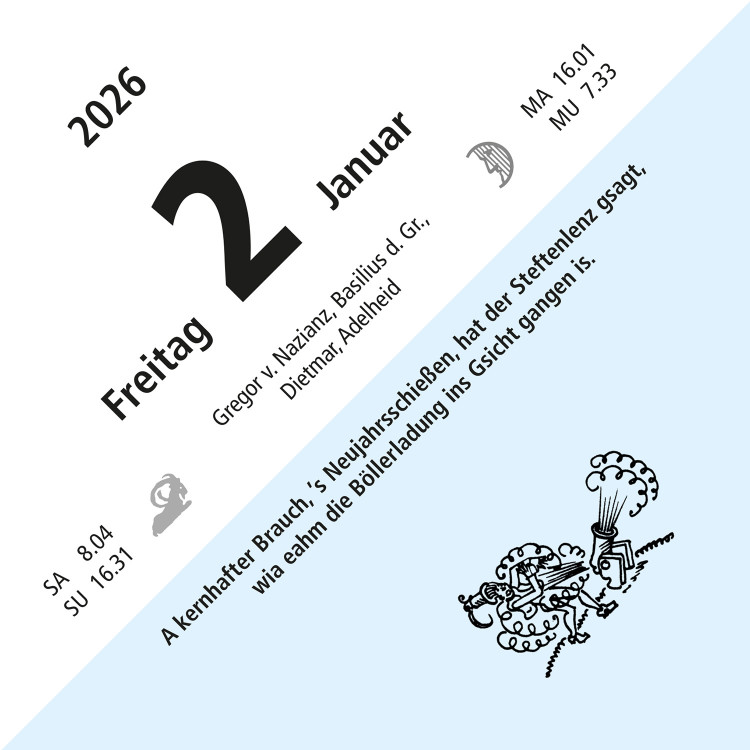 Turmschreiber Tageskalender 2026 – Bild 4